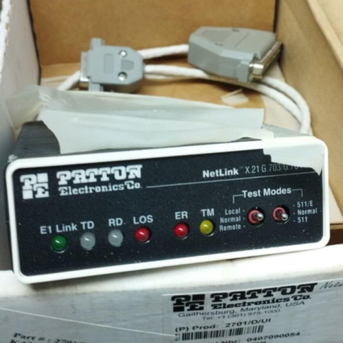 Patton Electronics Netlink X 21 G 703 like new