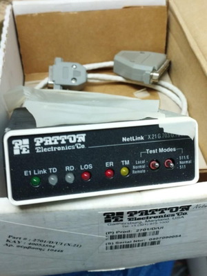 Patton Electronics Netlink X 21 G 703 like new