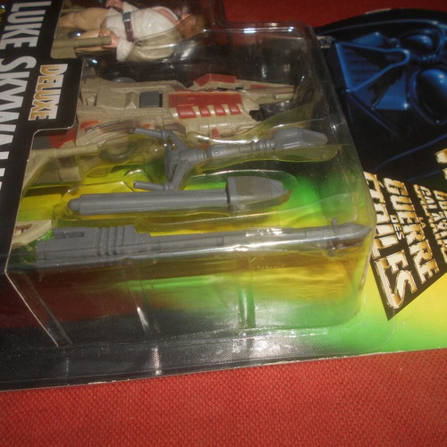 Star Wars Deluxe Luke Skywalker figure new sealed 1996 Kenner