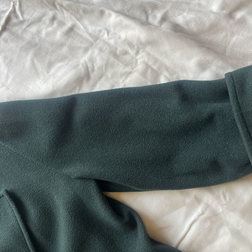 Vintage Wool Maxi Overcoat Emerald Green Large Oversized, like new
