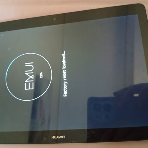 Huawei tablet 16GB used with cracked screen and Micro USB