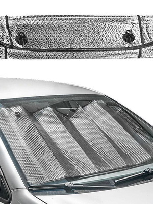 Αντηλιακή προστασία παρμπρίζ αυτοκινήτου ALUMINIUM 60x130cm καινούργιο