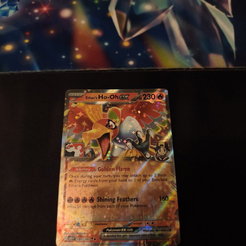 Ethan's Ho-Oh ex DRI 039/182 stamped card new