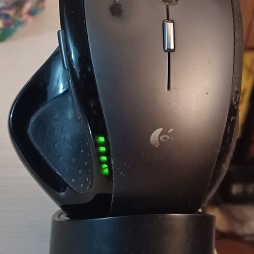 Logitech MC Revolution mouse used with original charging base