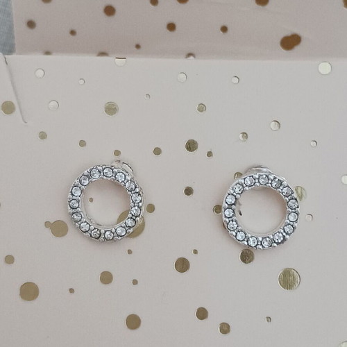 Avon earrings new, silver, brass, small