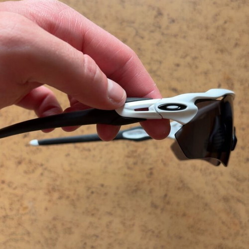 Oakley OO9208 920882 Radar Ev Path sunglasses new, black and white