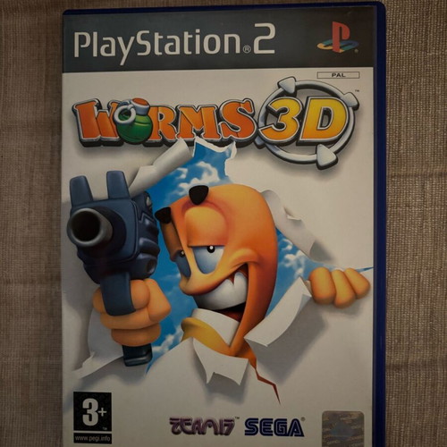 Worms 3D PlayStation 2 used complete