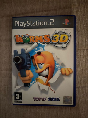 Worms 3D PlayStation 2 used complete