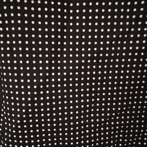 Banana Republic polka dot shirt like new, size 2 Petite, black and white