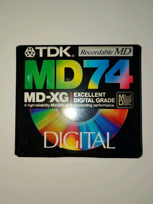 TDK MD-XG 74 MiniDisc σαν καινούργιο