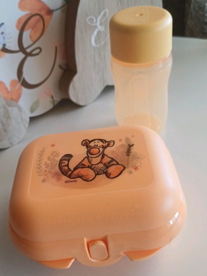 Tupperware set small Twin and 90ml bottle new