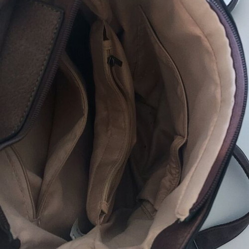 BackToBack women's brown backpack like new