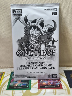 One Piece Card Game Treasure Campaign Pack