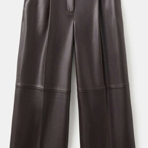 Mango pants brown new size L sold out this year