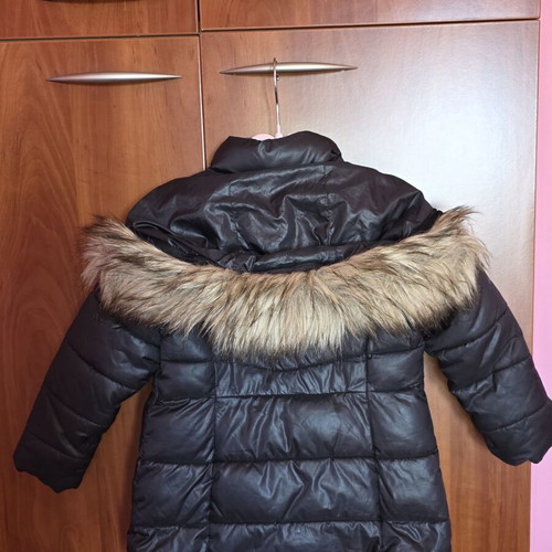 Michael Kors girls' winter jacket size 3T like new, black
