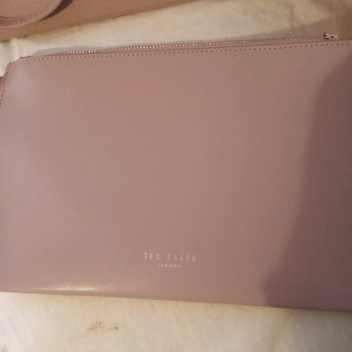 Ted Baker bag new with pouch, powder color