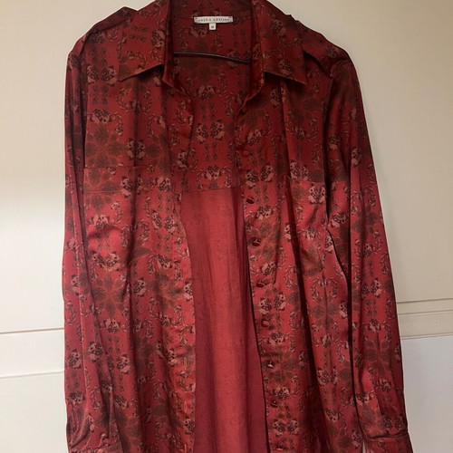 Vassia Kostara red dress size M like new