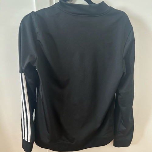 Adidas jacket like new, size M, black and white