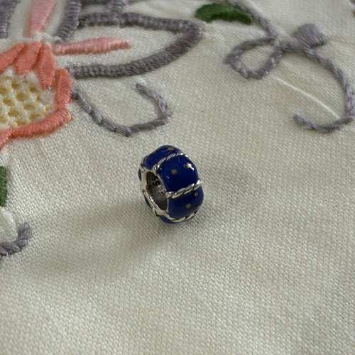Pandora mini lifebuoy charm, blue