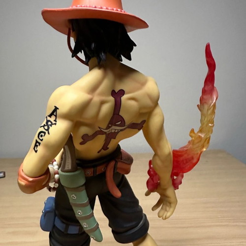 One Piece Portgas D. Ace figure used with detail