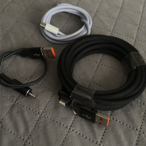 Lightning charging cables like new, various lengths for iPhone