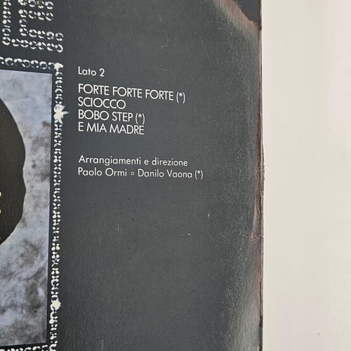 Raffaella Carrà Forte Forte Forte vinyl album used, first Greek release 1976