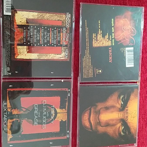 Tricky 4 CD set including Remixed, Blowback, Vulnerable, Angels with Dirty Faces