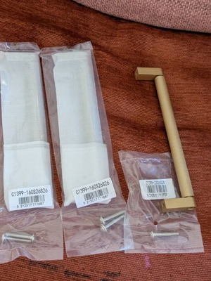Λαβές επίπλου Conset C1399 Ορο Ματ 170mm καινούργιες, σετ 4 τεμαχίων