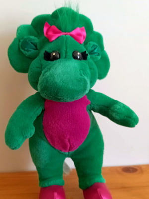 Baby Bop plush toy from Barney & Friends, like new, 35 cm