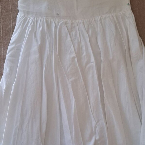 Pierre Cardin φόρεμα 100% cotton σαν καινούργιο, άσπρο, 65cm