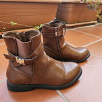 Women's brown ankle boots size 38 like new