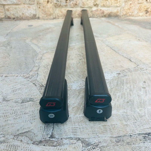 G3 Aluminum Roof Bars Set with Feet and Lock for Mini Cooper Countryman