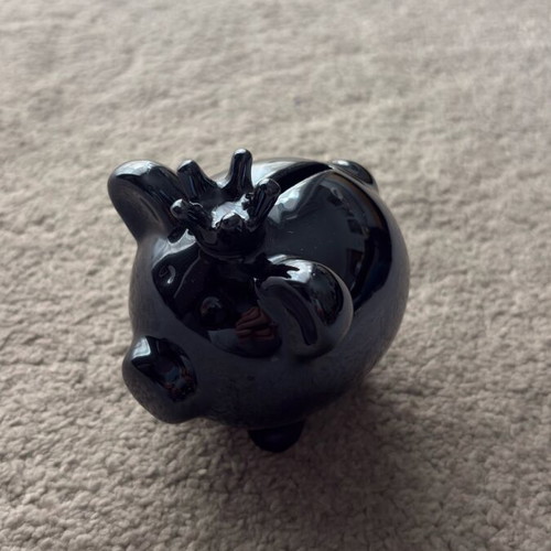 Blue Piggy Bank new