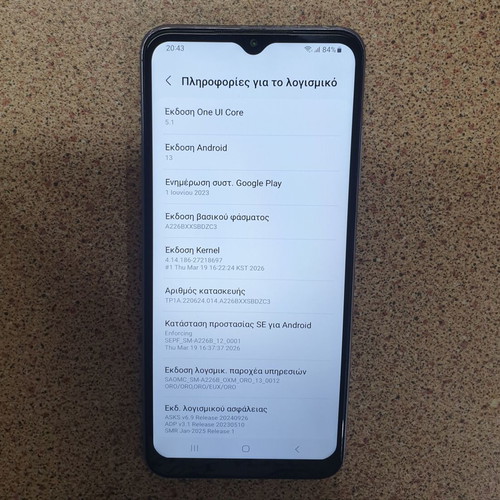 Samsung A22 5G 64GB 4GB used smartphone with NFC and dual SIM