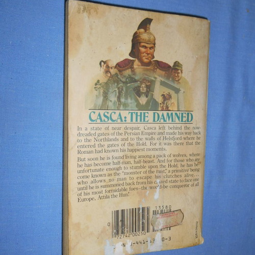 Casca #7 The Damned used book in Greek