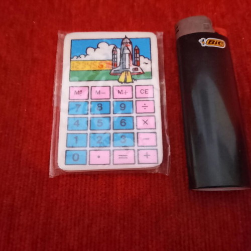 Collectible erasers 1985-1990 new, pack of 2 with Mickey Mouse