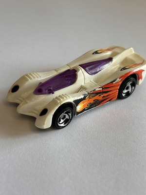 Hot Wheels 1994 Power Pistons White Glow in the Dark μεταχειρισμένο