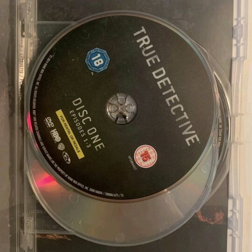 True Detective 1η σεζόν DVD μεταχειρισμένο, ελληνικοί υπότιτλοι