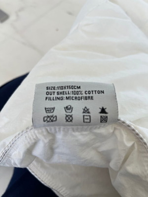 Das baby duvet like new 1.10x1.50