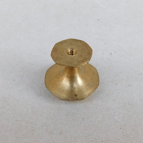 Brass knob diameter 2.5 cm