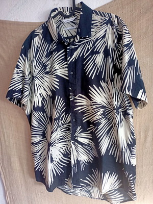 Samsoe & Samsoe shirt like new, size XL, cotton, floral pattern