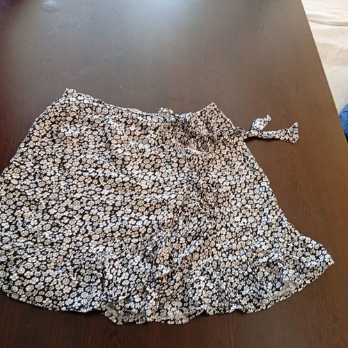 Viscose skirt black and white Pink Woman medium like new