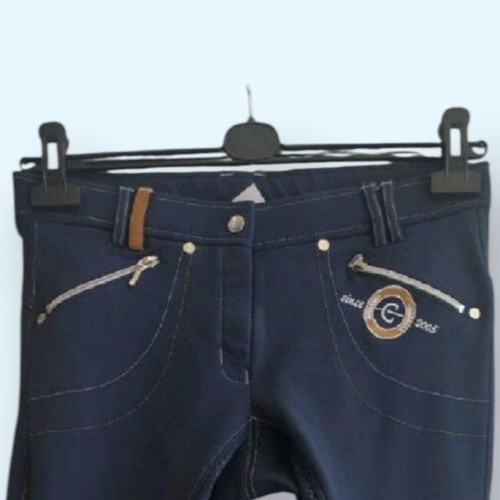 Cavalliero Ancelie Equestrian Leggings Size 40 Like New Blue