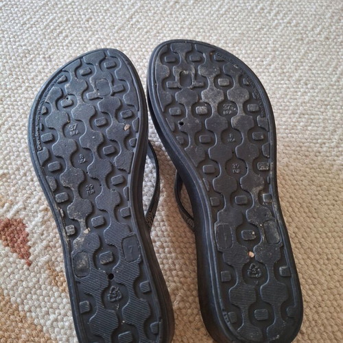 Ipanema platform flip-flops size 39, black