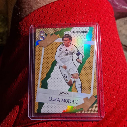 Luka Modric collectible card 5/5