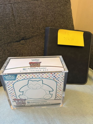 Pokemon 151 ETB PC with acrylic like new