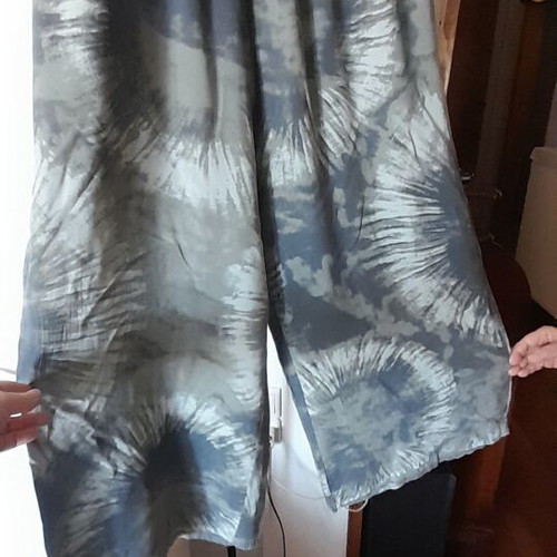 Women's wide-leg pants like new, khaki and gray colors