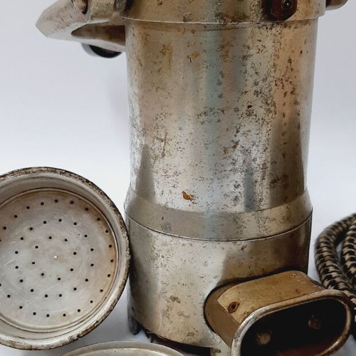 Vintage electric coffee maker 1960s used, original box, Hungary