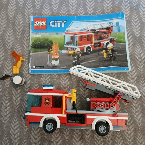 Lego 60107 used fire truck without figures