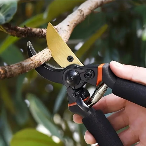 Pruning shears new high carbon steel with ergonomic handle